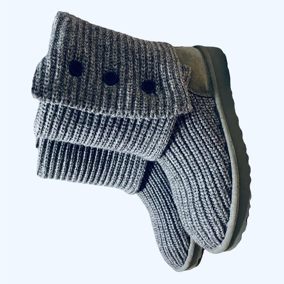 Smokey gray knit Uggs - Picture 4 of 14